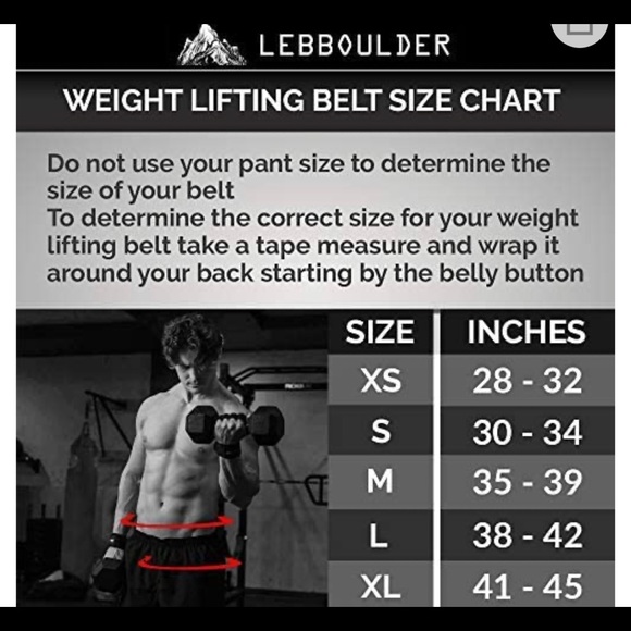 Weight lifting belt - Picture 4 of 4